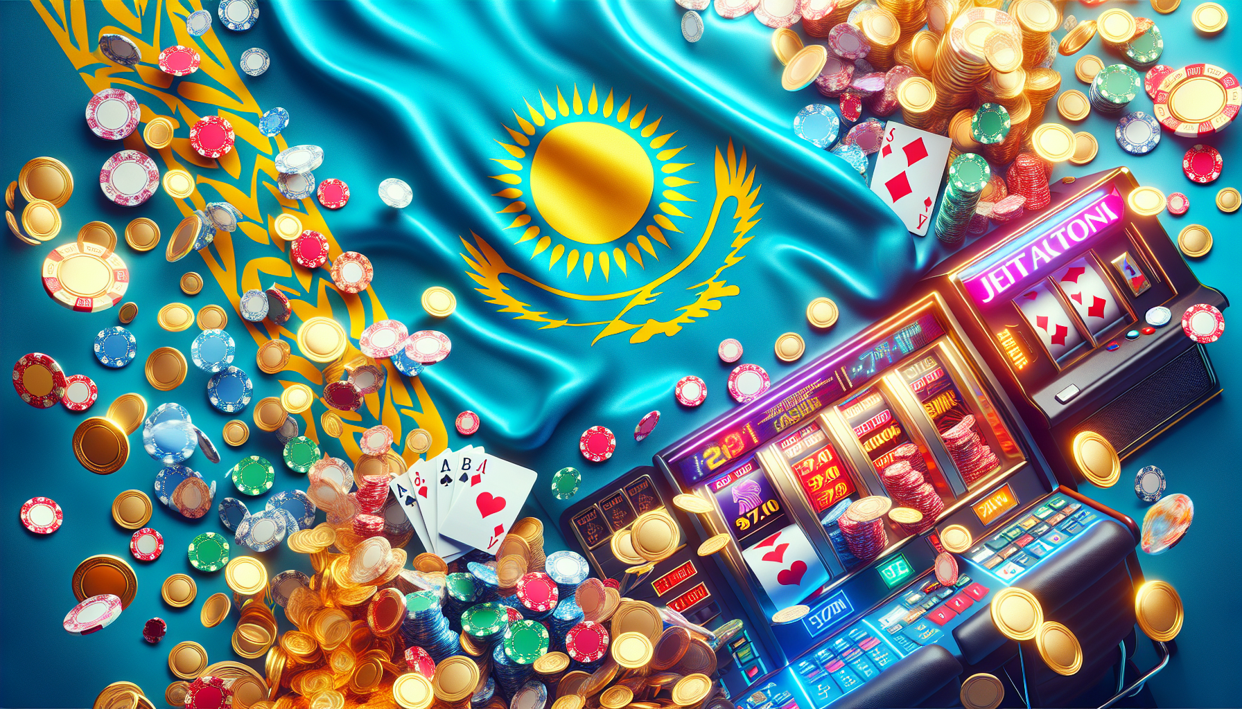 Логотип JetTon на игровом экране